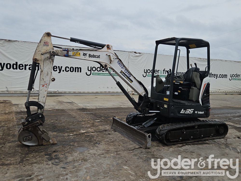 Buy Bobcat Mini Excavators at Auction - Yoder & Frey