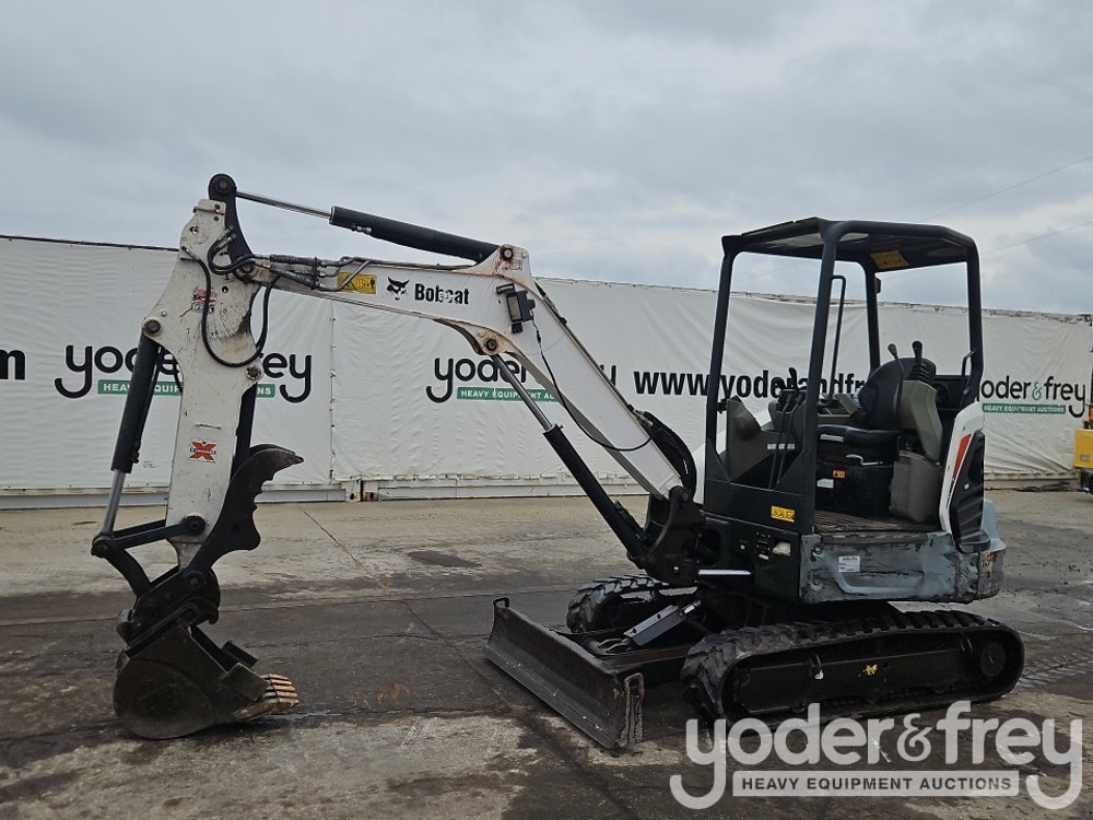 Buy Bobcat Mini Excavators at Auction - Yoder & Frey