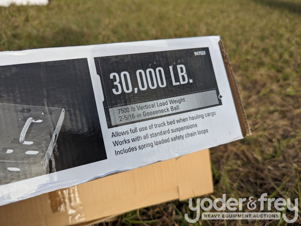 Bulldog Gooseneck Hide Away Hitch 30,000 Lb Kissimmee Yoder & Frey